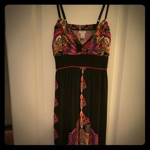 Women's colorful maxi dress